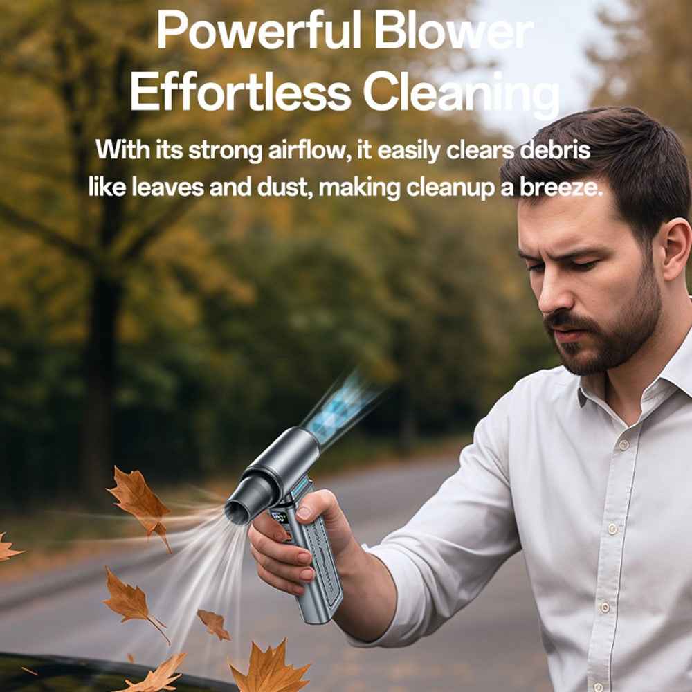YESIDO YF19 Handheld Fan Powerful Outdoor High-Speed Wireless Portable Car Dust Blower  /  Fan  /  Vacuum Cleaner