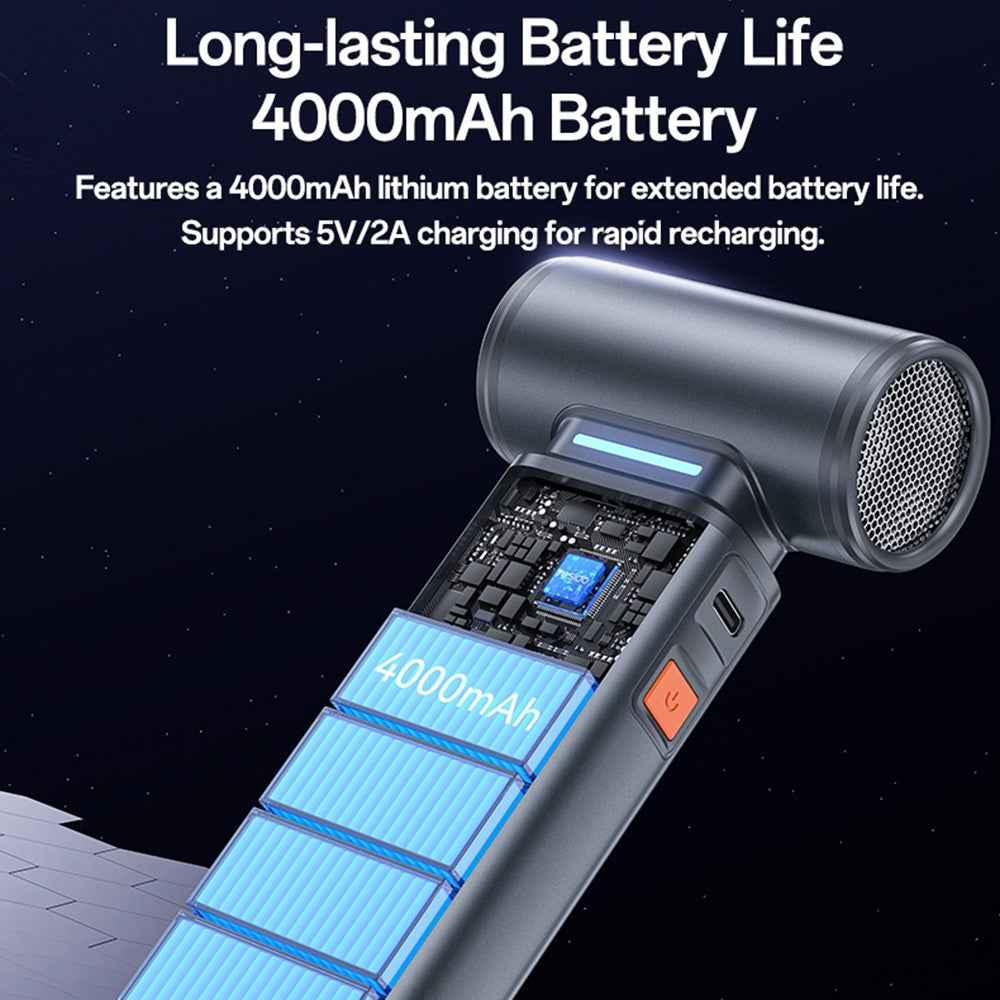 YESIDO YF19 Handheld Fan Powerful Outdoor High-Speed Wireless Portable Car Dust Blower  /  Fan  /  Vacuum Cleaner