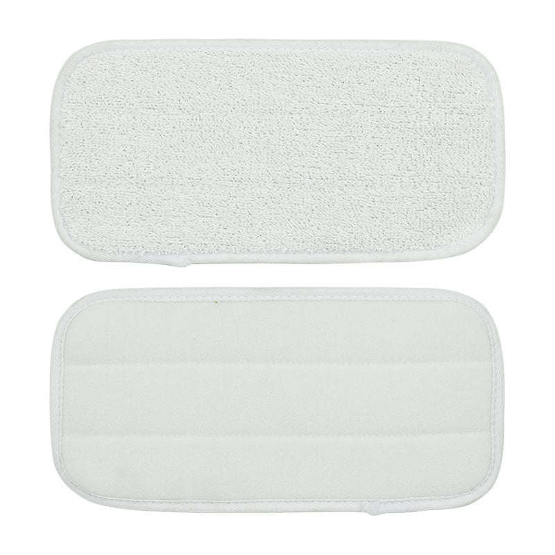 For Swiffer WetJet Flat Mop 2Pcs Replacement Cloth Reusable Water Absorbent Mop Pad - White