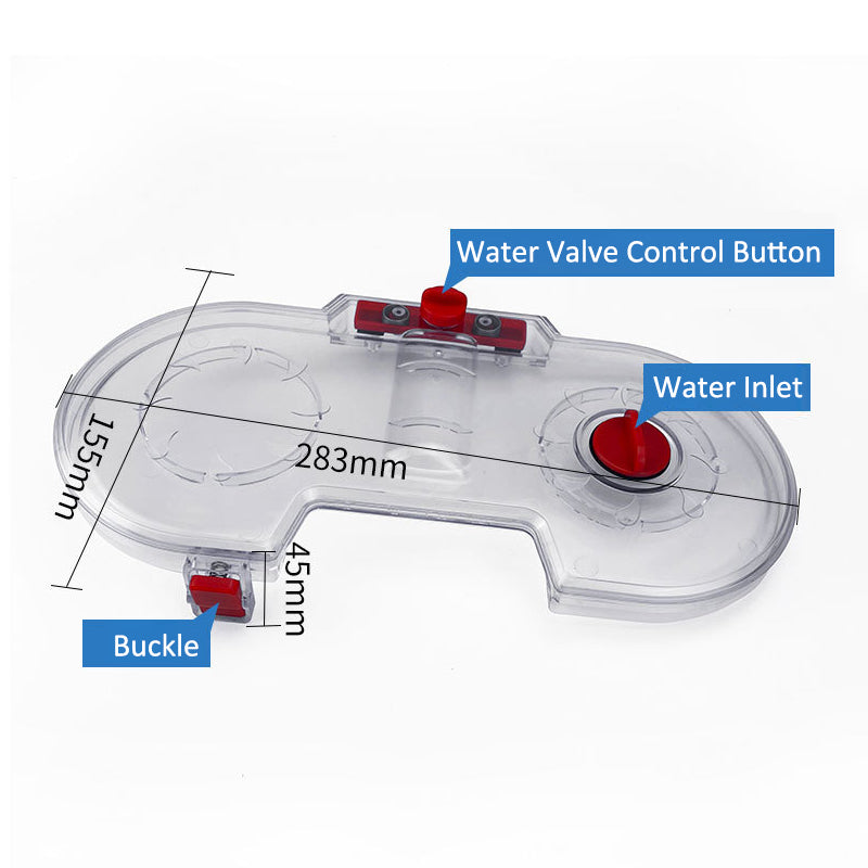 For Dyson V11 / V10 / V8 / V7 Vacuum Cleaner Detachable Water Tank Replacement - Transparent / for X001 Mop