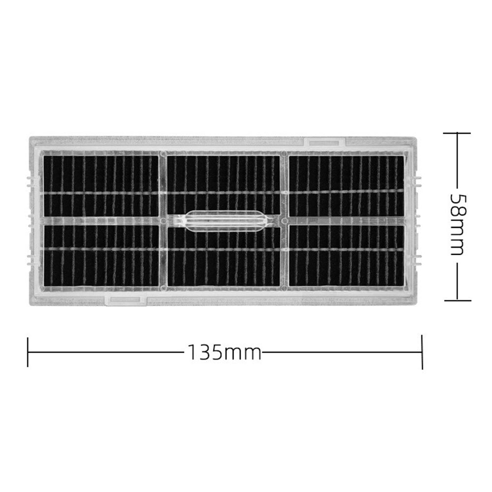 For Roborock S8 / S8+ / S8 Pro / T8 Plus / G10S Pure / Pro / G20 / S7 / S7 MaxV Ultra Vacuum Cleaner Activated Carbon Hepa Filter