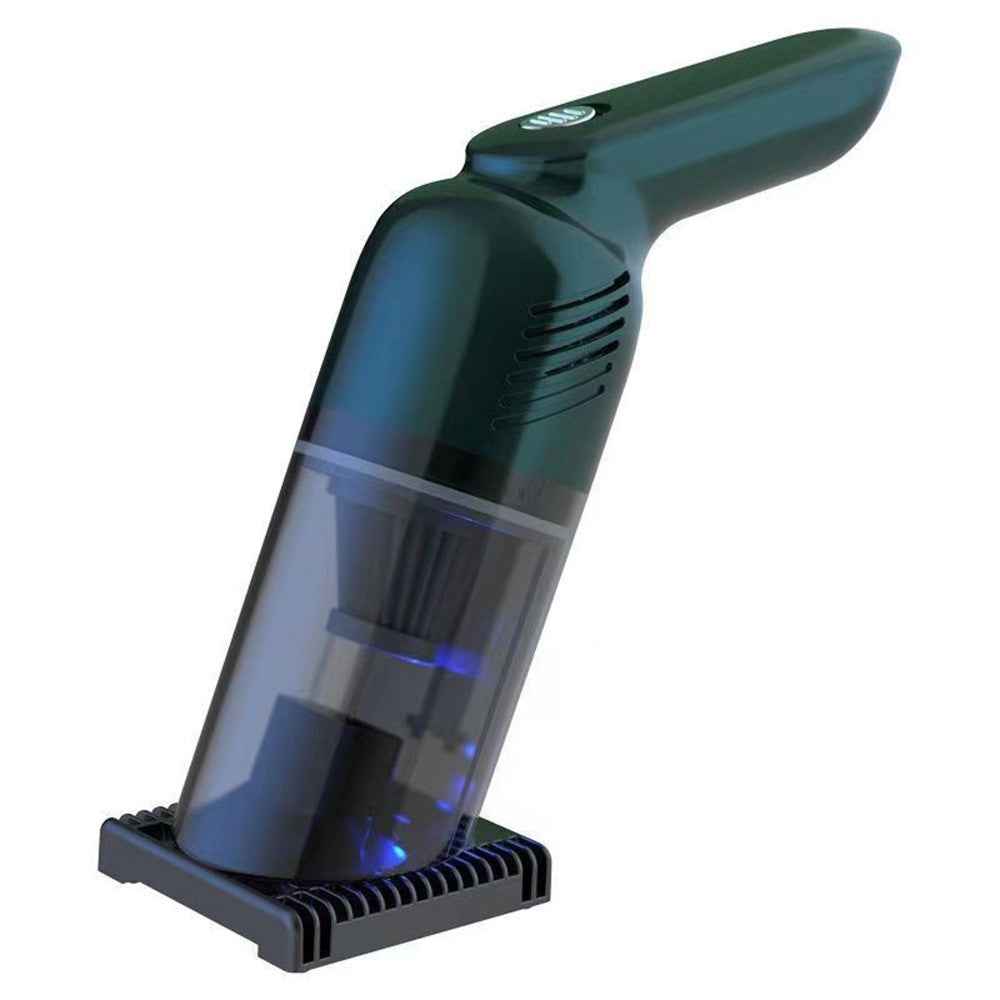 Portable UV Sterilizer Vacuum Cleaner Powerful Suction Wet / Dry for Car / Home Dust Mite Removal - Blackish Green