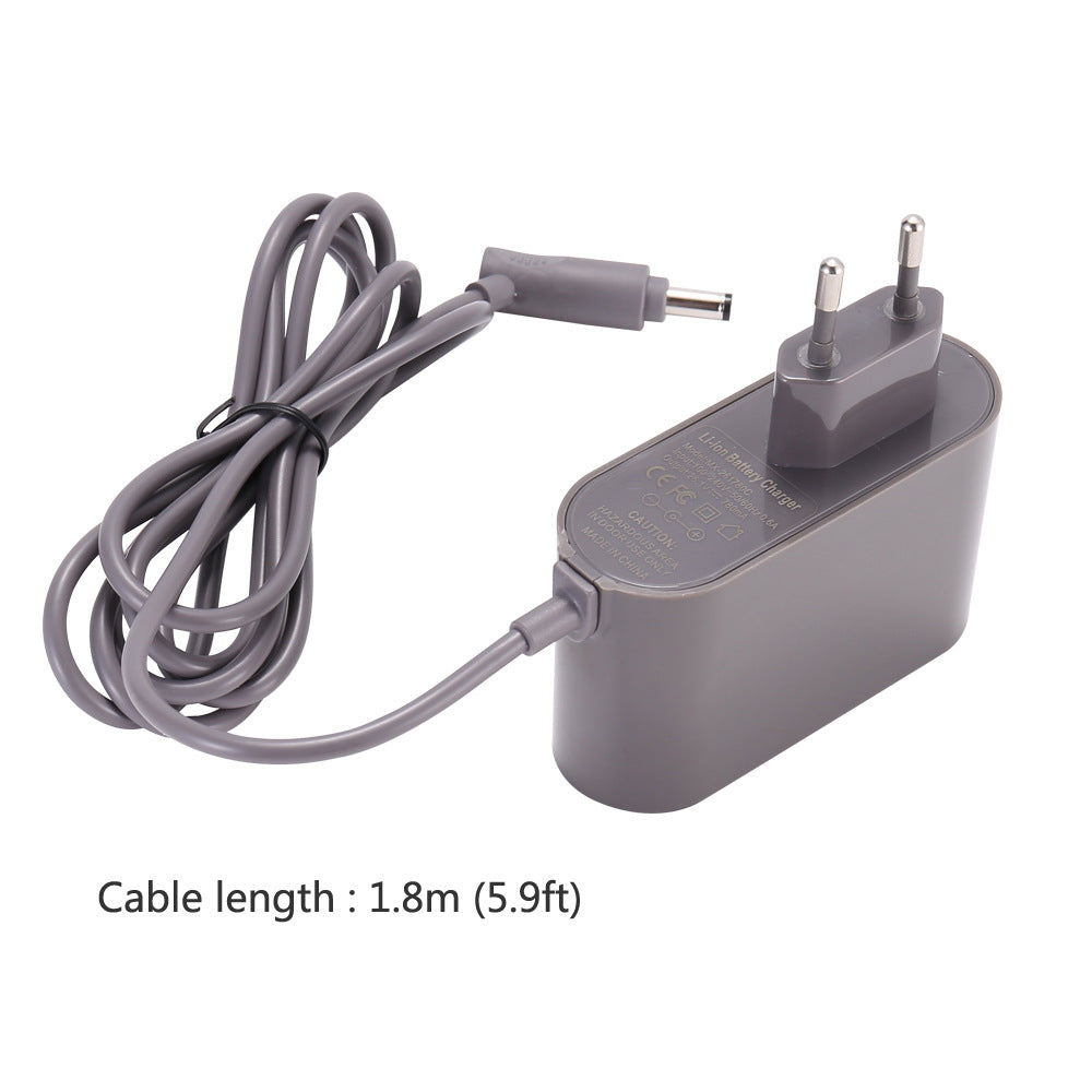 EU Plug 26.1V Charger Power Adapter with Indicator Light for Dyson Cordless Vacuum Cleaner V6 V7 V8