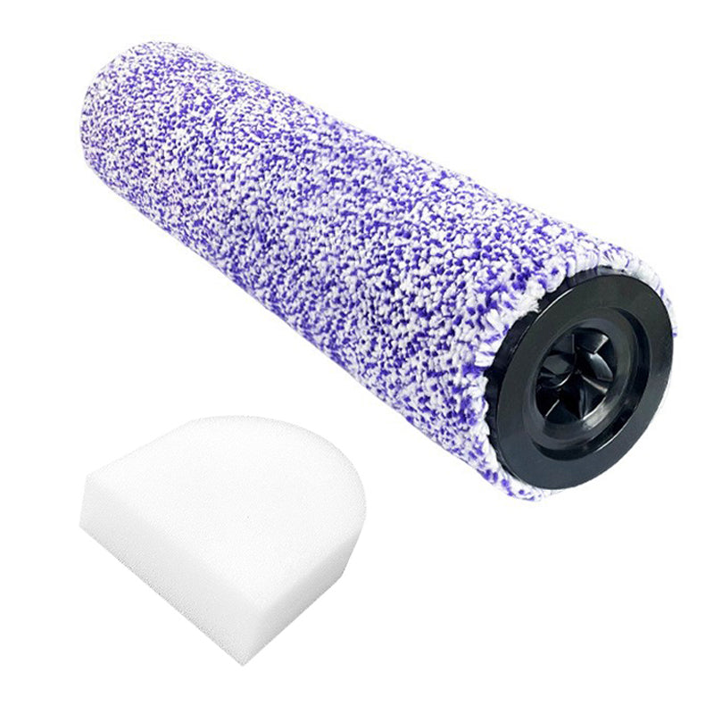 Replacement Part Floor Cleaning Main Roll Brush Sponge Kit for Shark Vacuum Cleaner WD201 / WD101 / WD200 / WD100