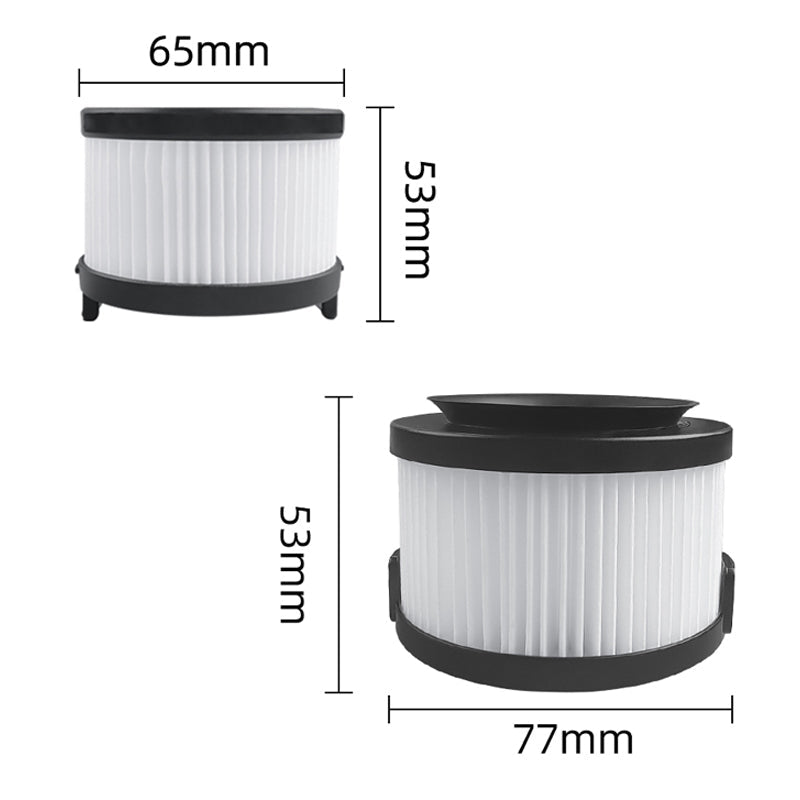 2Pcs Filters for Levoit VortexIQ 40-RF Vacuum Cleaner Replacement Main Filter + Pre-Filter Set