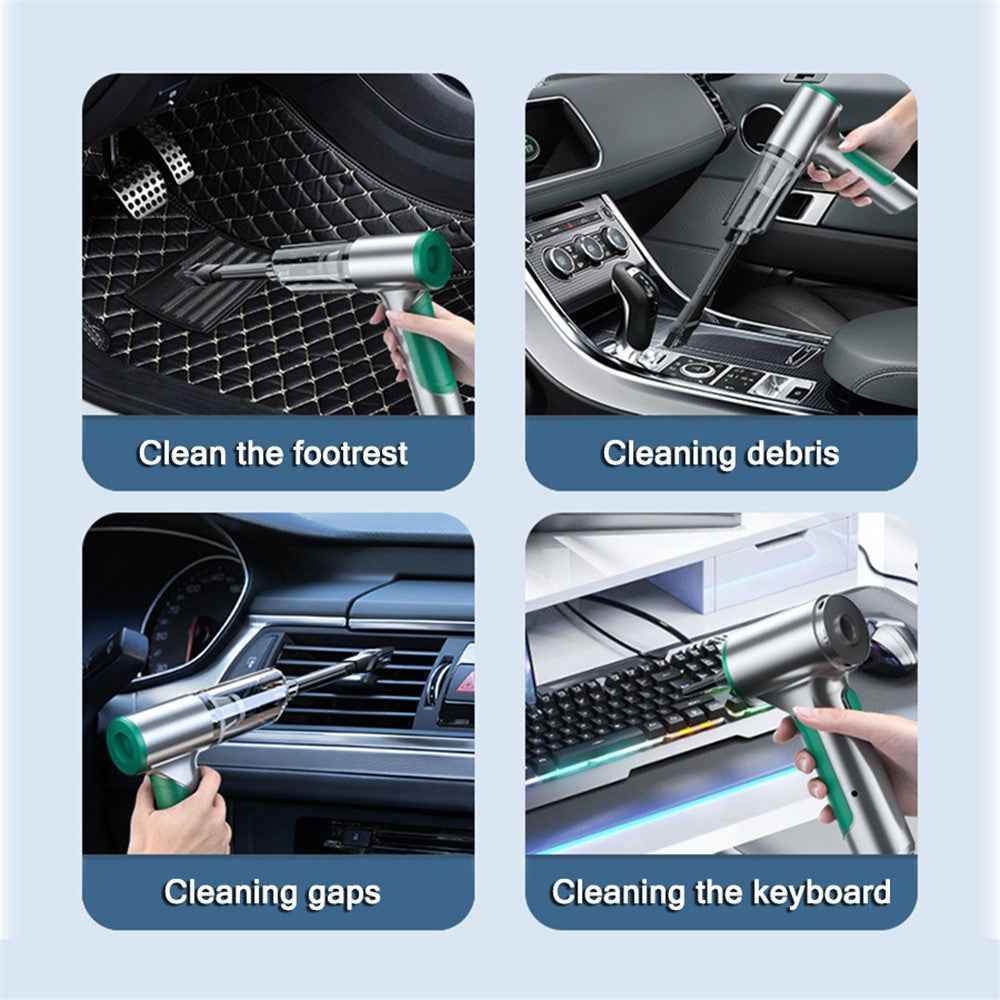 SUITU ST-6673 Wireless Vacuum Cleaner Rechargeable Car Home Cleaning ABS Handheld Vacuum Cleaner