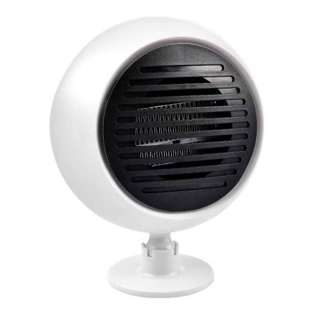 F-138 Creative Planet Design 24V Car Truck Heating Fan Vehicle Windshield Defrosting Defogging Heater - White