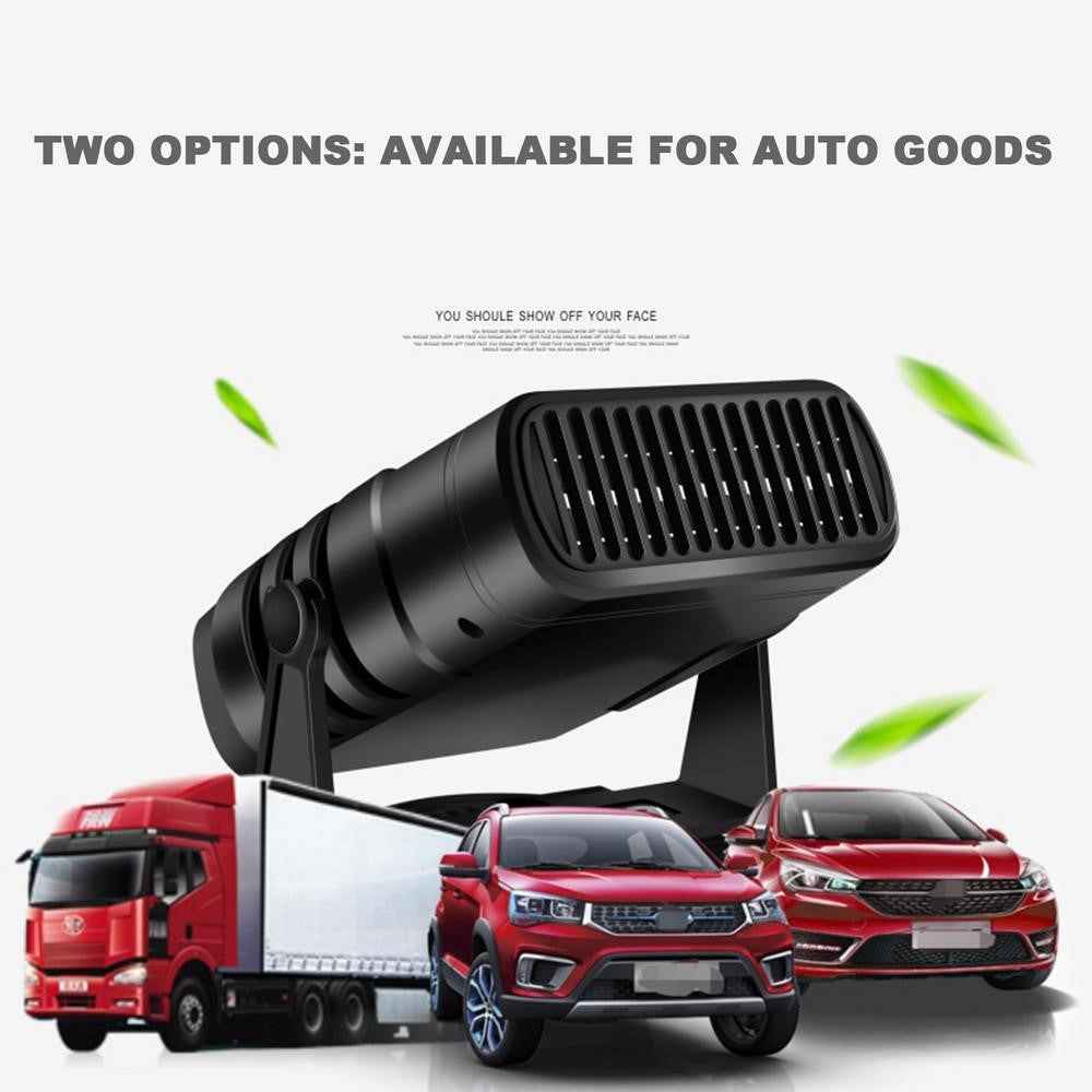 N-018 12V Car Dashboard Heater Car Windshield Defrosting Defogging Heating Fan Vehicle Interior Heating Device