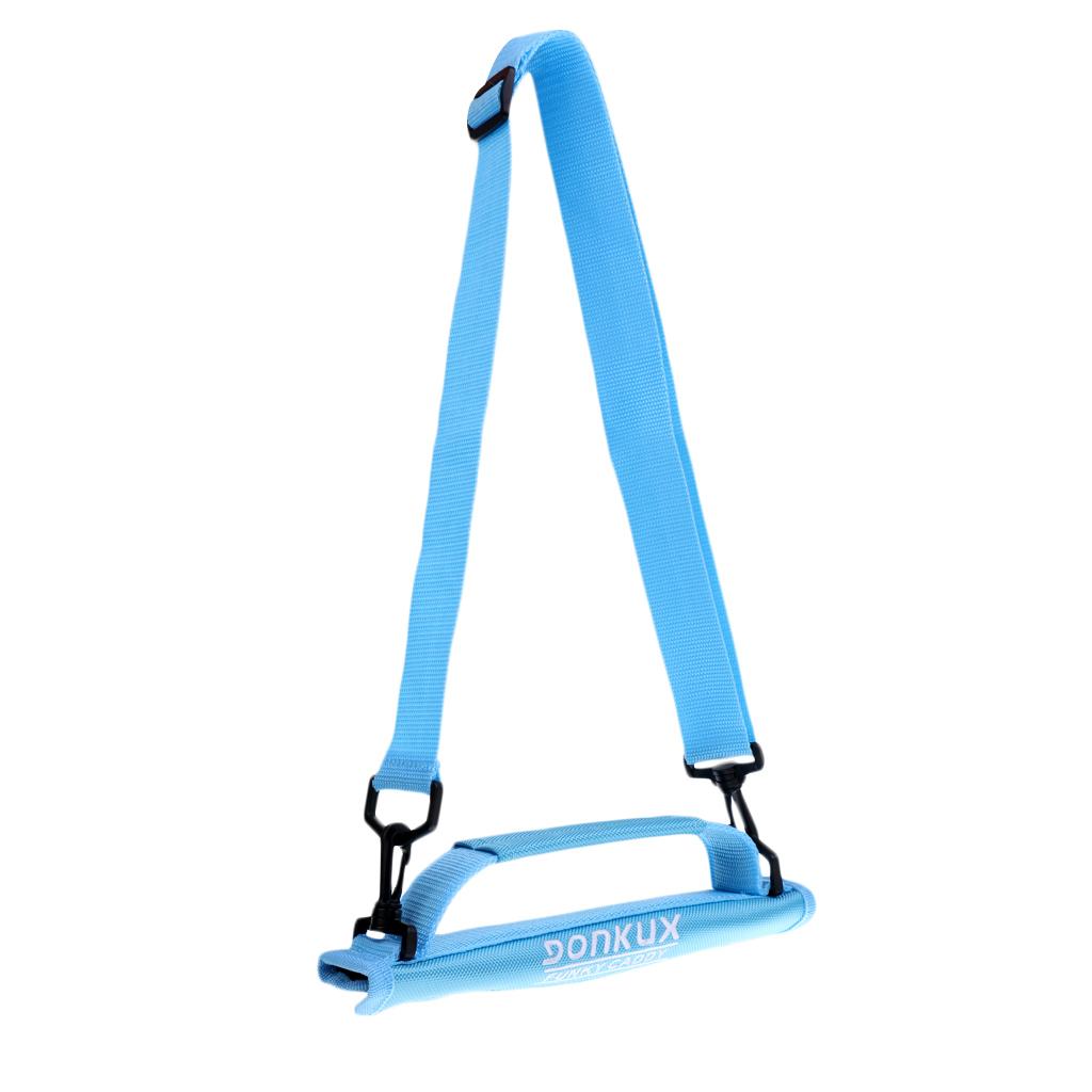 Portable Durable Caddy Golf Club Carrier Bag with Shoulder Belt Sky Blue