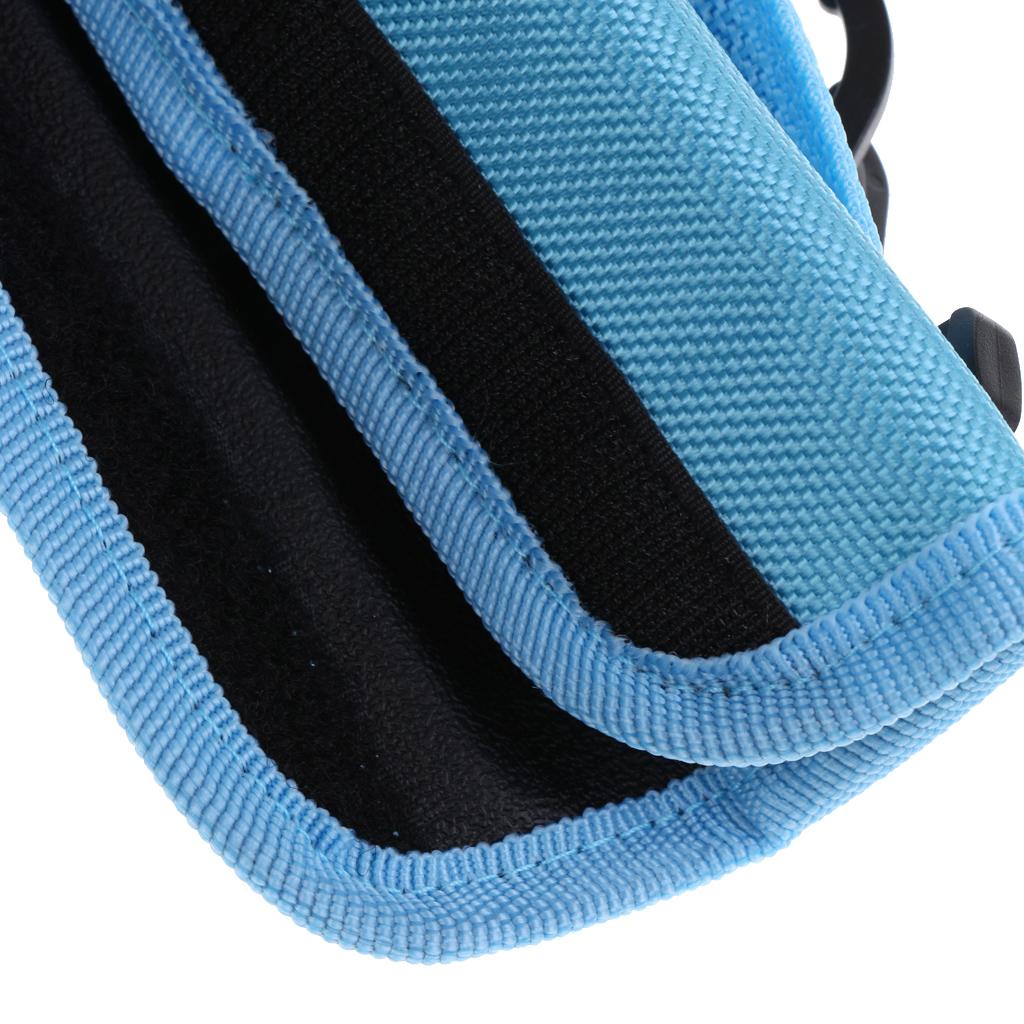 Portable Durable Caddy Golf Club Carrier Bag with Shoulder Belt Sky Blue