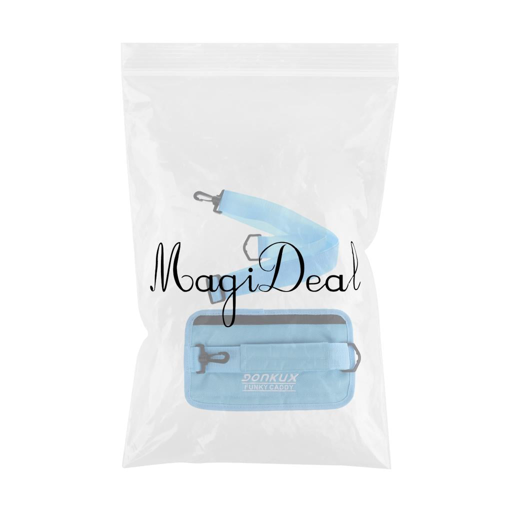 Portable Durable Caddy Golf Club Carrier Bag with Shoulder Belt Sky Blue