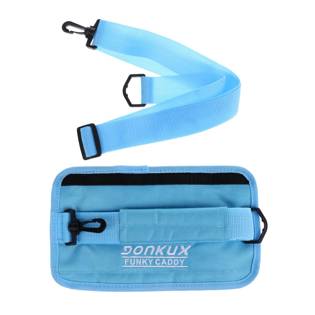Portable Durable Caddy Golf Club Carrier Bag with Shoulder Belt Sky Blue