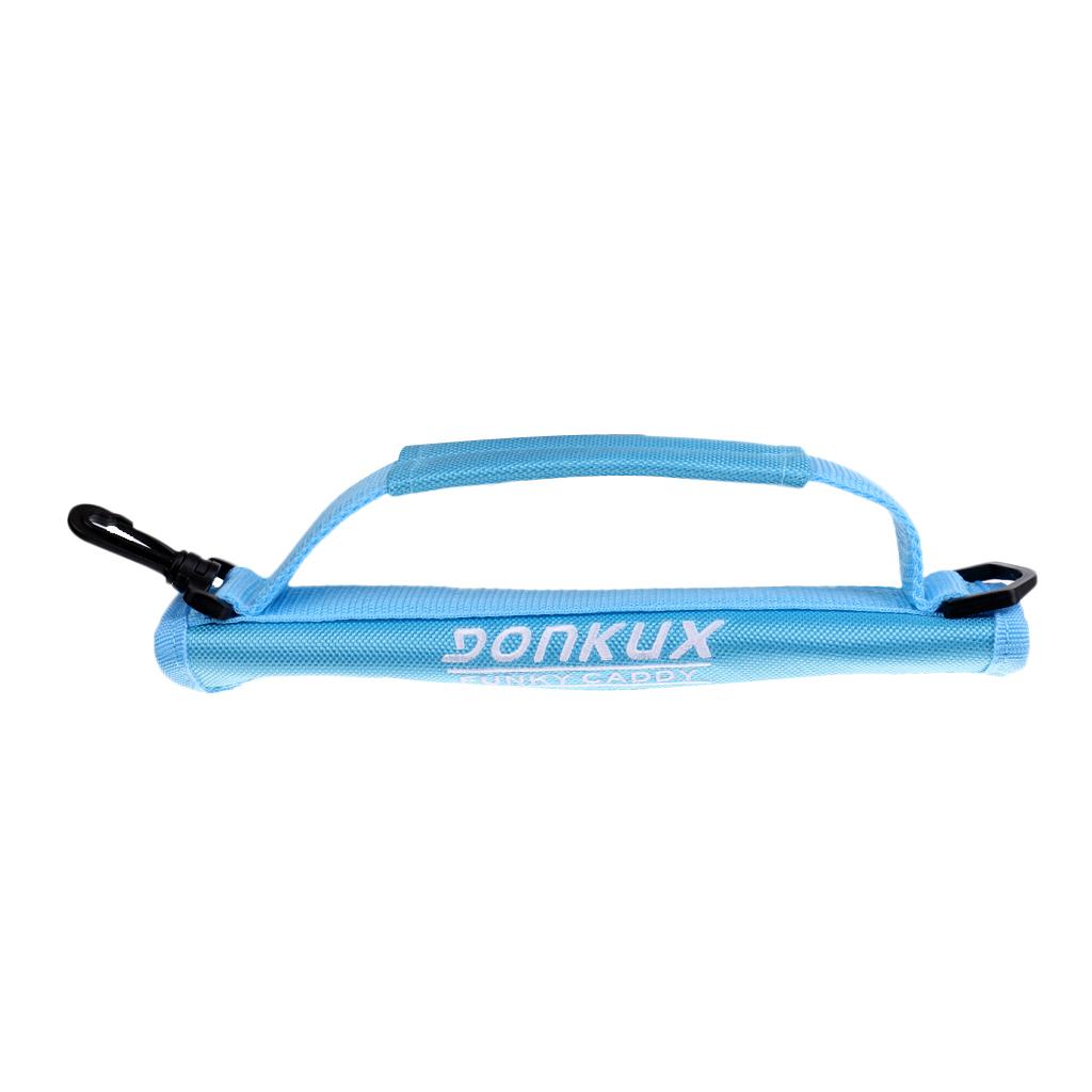 Portable Durable Caddy Golf Club Carrier Bag with Shoulder Belt Sky Blue