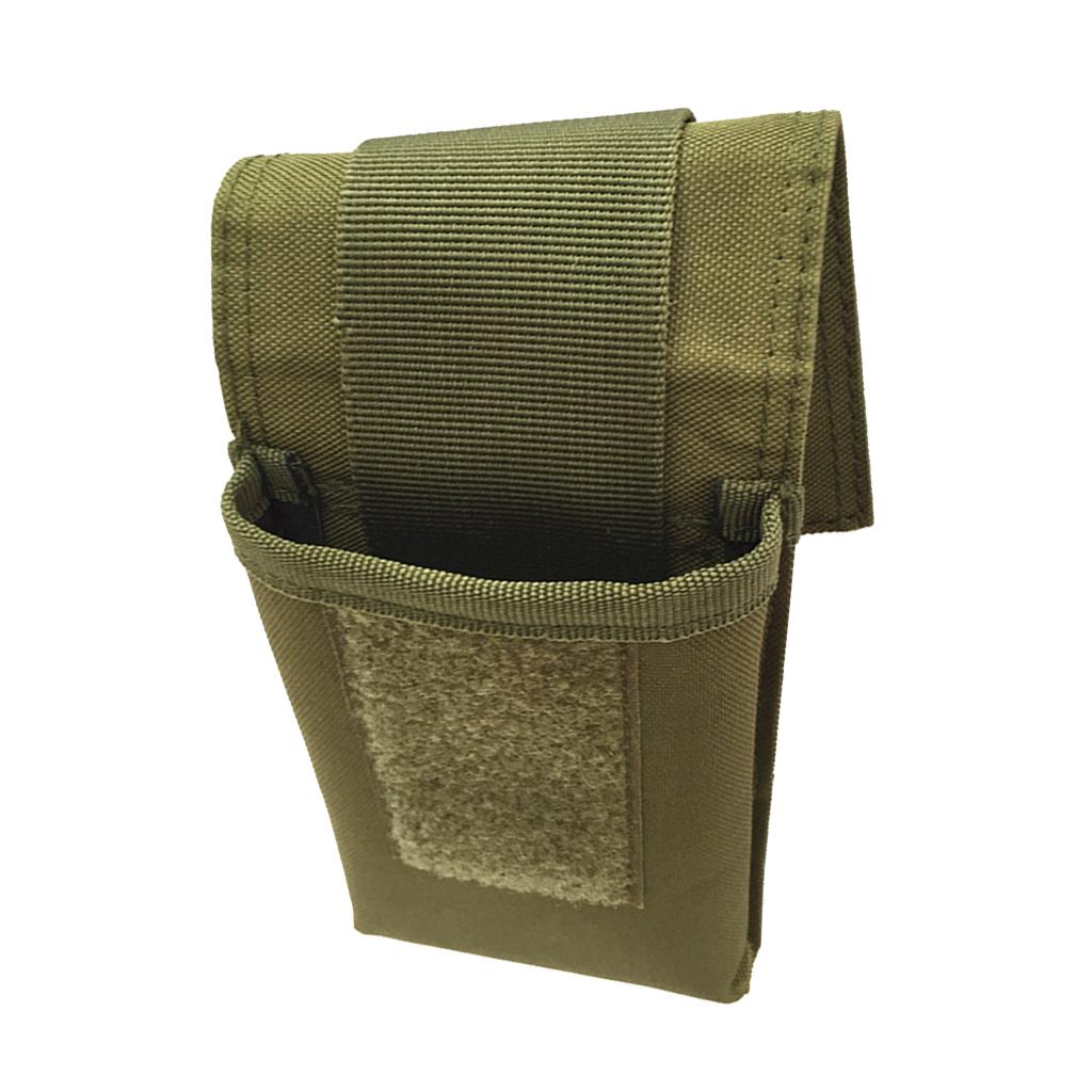 Universial Outdoor MOLLE Cell Phone Pouch Case Belt Bag for Smartphone Green