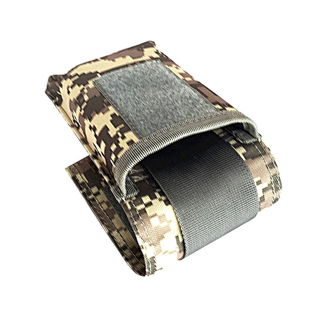 Universial Outdoor MOLLE Cell Phone Pouch Case Belt Bag for Smartphone ACU