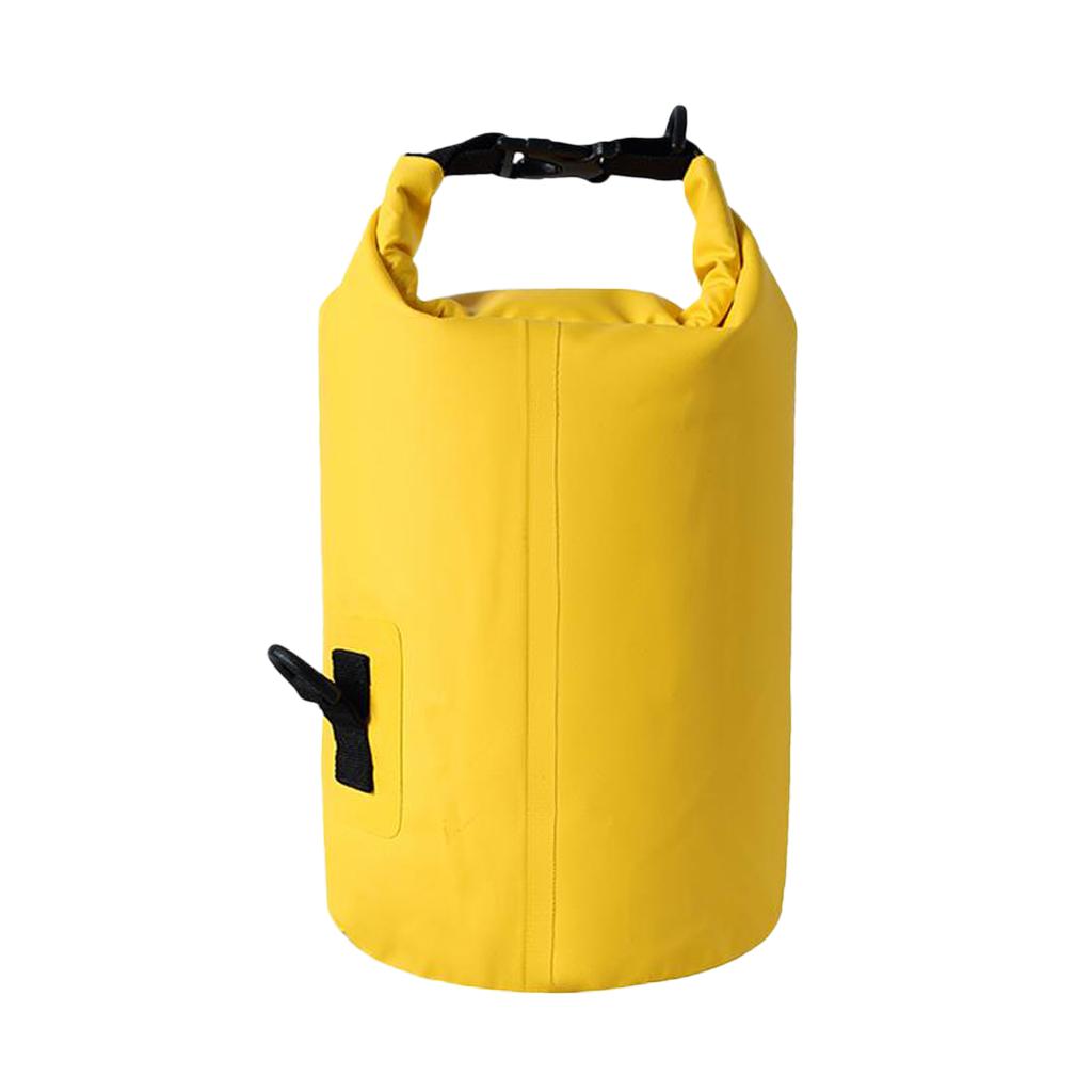 5L Waterproof Dry Bag Backpack for Beach Kayak Canoe Fishing Camping Yellow