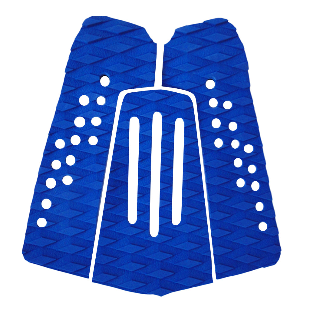 3 Pieces / Set Blue EVA Tail Pads Surfboard Deck Grips Traction Surfing Mat