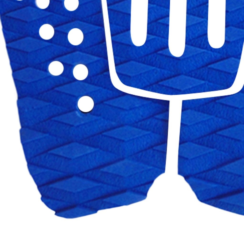 3 Pieces / Set Blue EVA Tail Pads Surfboard Deck Grips Traction Surfing Mat
