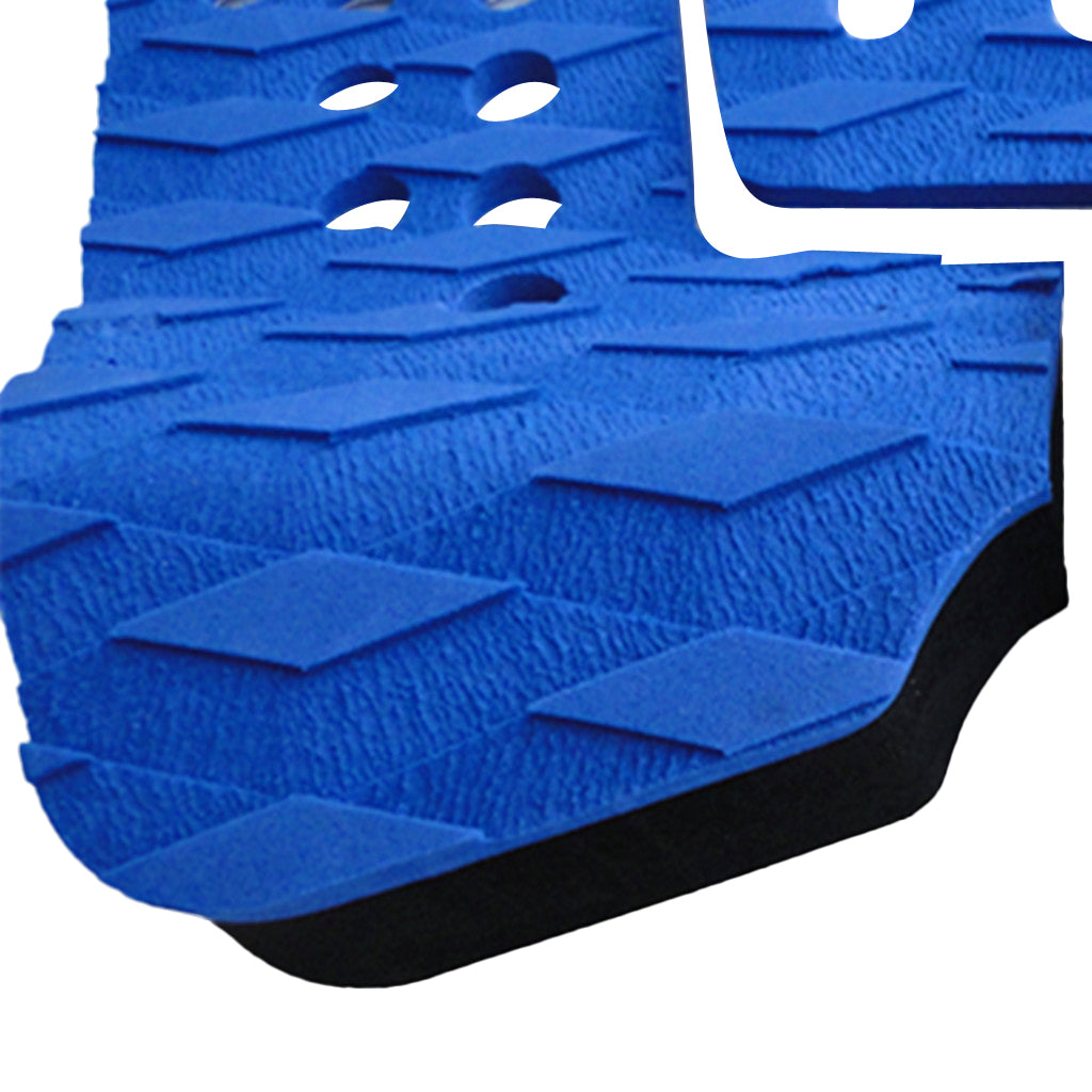 3 Pieces / Set Blue EVA Tail Pads Surfboard Deck Grips Traction Surfing Mat