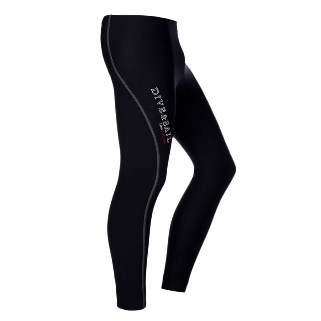 1.5mm Neoprene Scuba Snorkel Surfing Diving Pant Wetsuit L Gray for Men