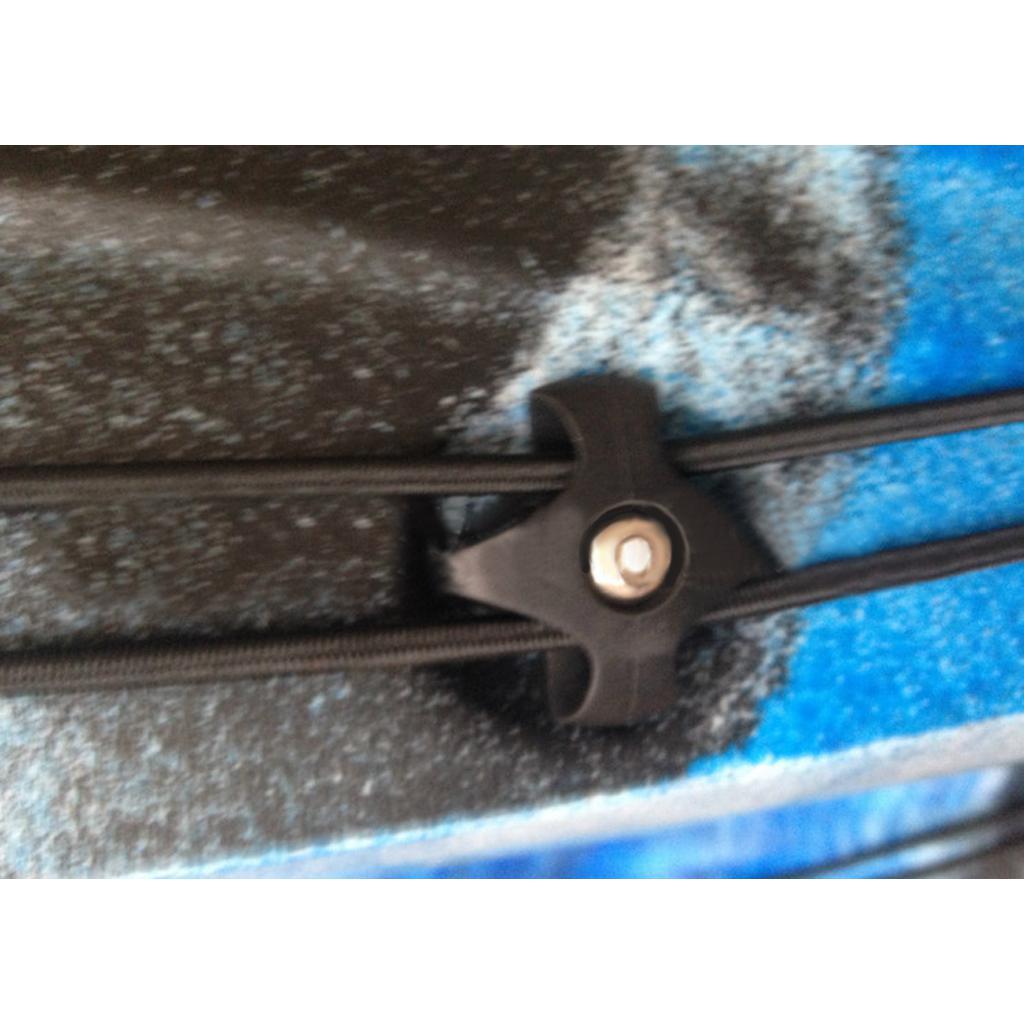 6 Pieces Black Nylon Deck Line Guide Canoe Marine Boat Kayak Fitting