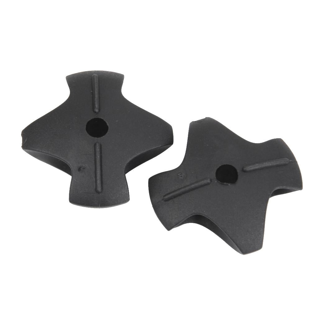 6 Pieces Black Nylon Deck Line Guide Canoe Marine Boat Kayak Fitting