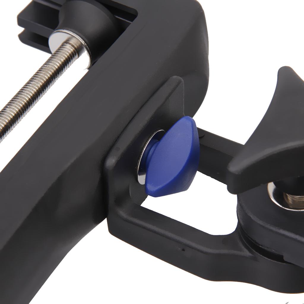 2 Pieces Fishing Boat Rod Holder Clamp On Adjustable Fishing Rod Rack Holder