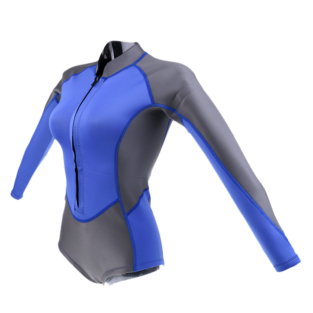 2mm Neoprene Women Shorty Spring Suit Wetsuit Surfing Swimming Snorkeling XL