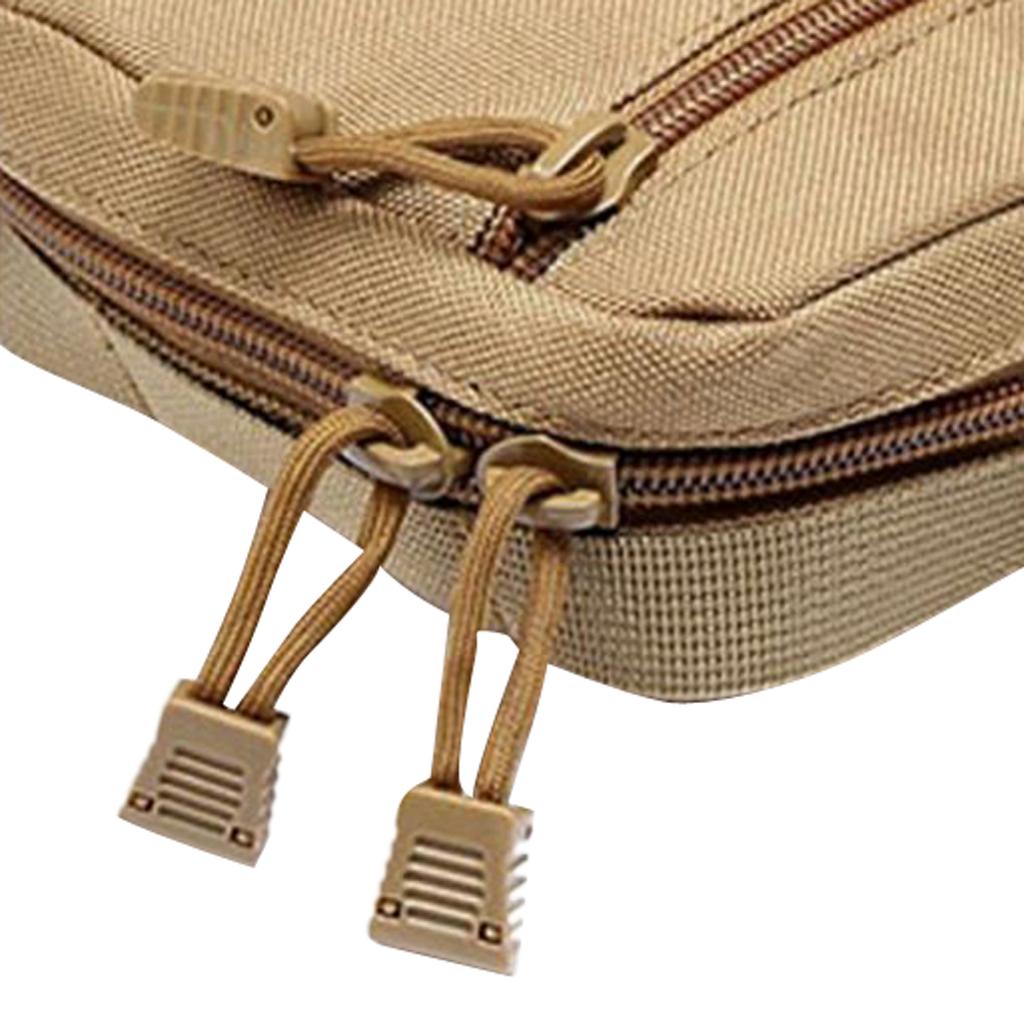 First Aid Kit Bag MOLLE Medic EMT Pouch Outdoor Travel Emergency Pack Khaki