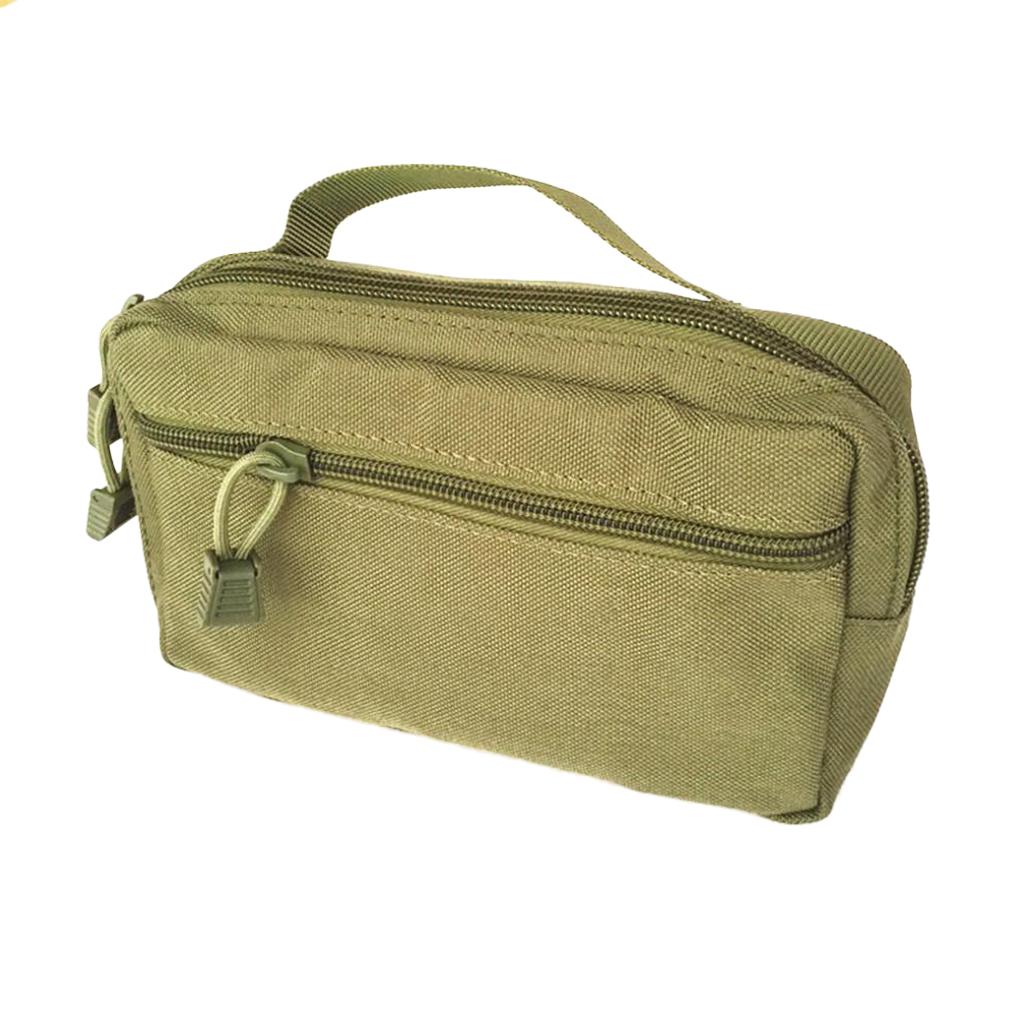 First Aid Kit Bag MOLLE Medic EMT Pouch Outdoor Travel Emergency Pack Green