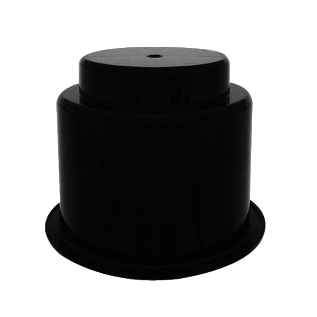 6 Pieces Black Boat Plastic Cup Drink Can Holder Universal Boat Marine RV
