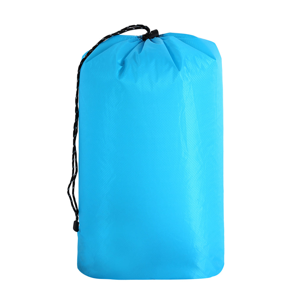 Waterproof Shoe Travel Pouch Drawstring Storage Bag Organizer L Sky Blue