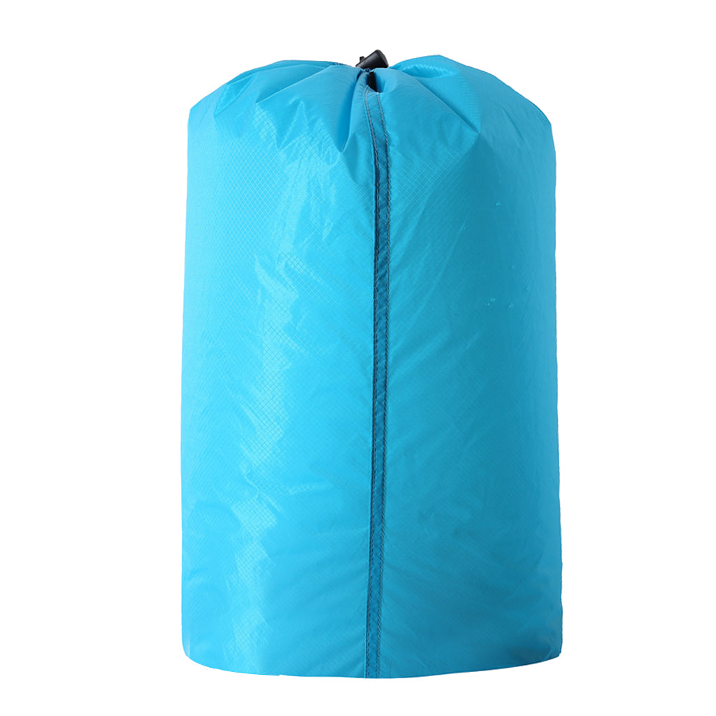 Waterproof Shoe Travel Pouch Drawstring Storage Bag Organizer L Sky Blue
