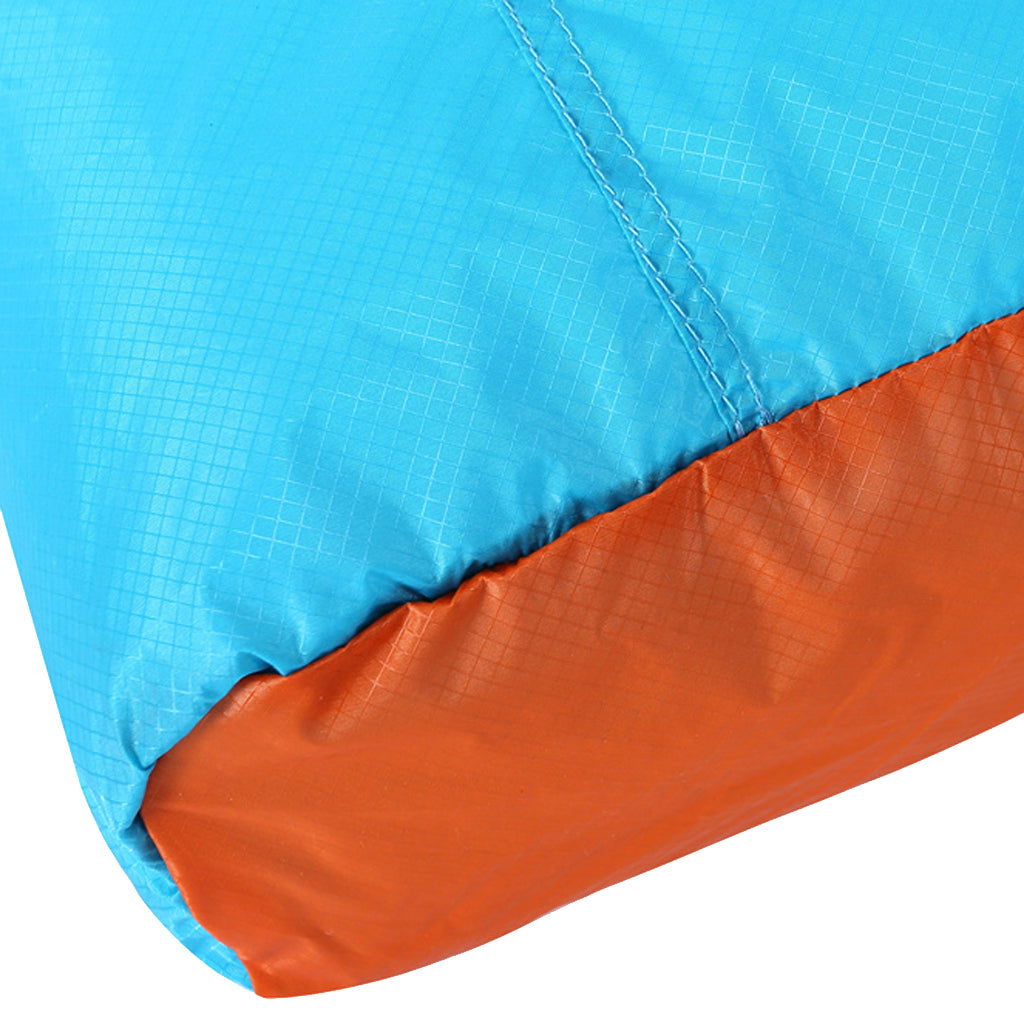 Waterproof Shoe Travel Pouch Drawstring Storage Bag Organizer L Sky Blue