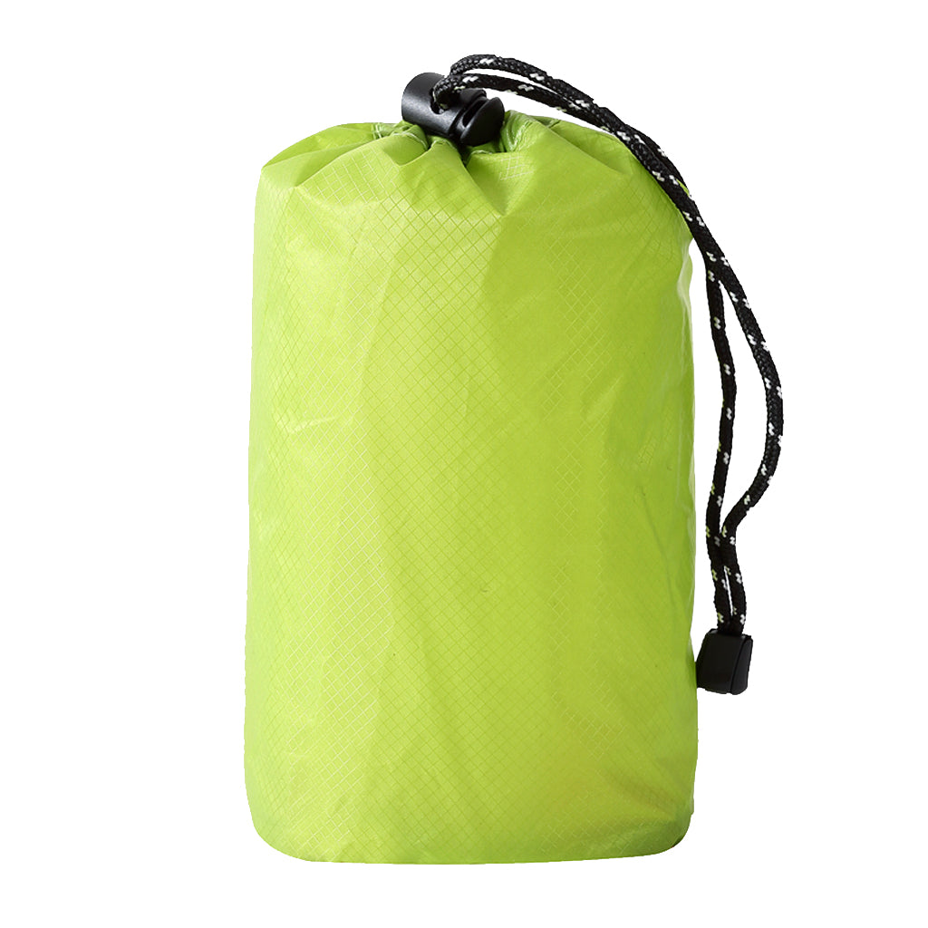 Waterproof Shoe Travel Pouch Drawstring Storage Bag Organizer XL Grass Green