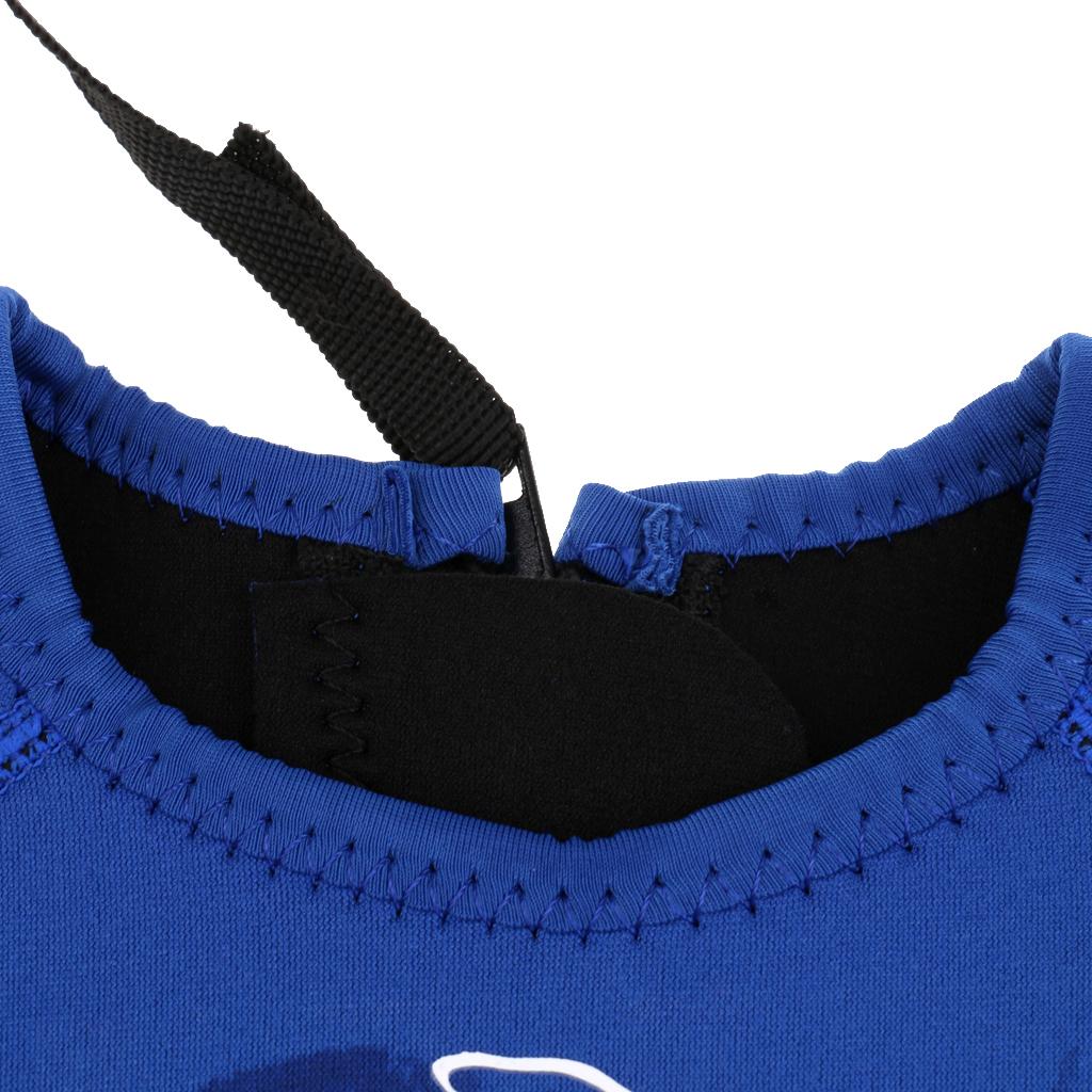 Children Kids Toddler Shorty Surfing Swim Diving Wetsuit Jumpsuit Blue XXXL