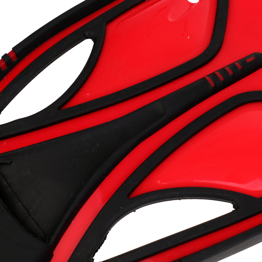 Adult Diving Snorkel  Adjustable for Swimming Snorkeling Gear Red M