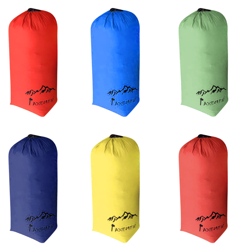 Lightweight Drawstring Storage Bag Stuff Sack for Camping Sleeping Bag 40L