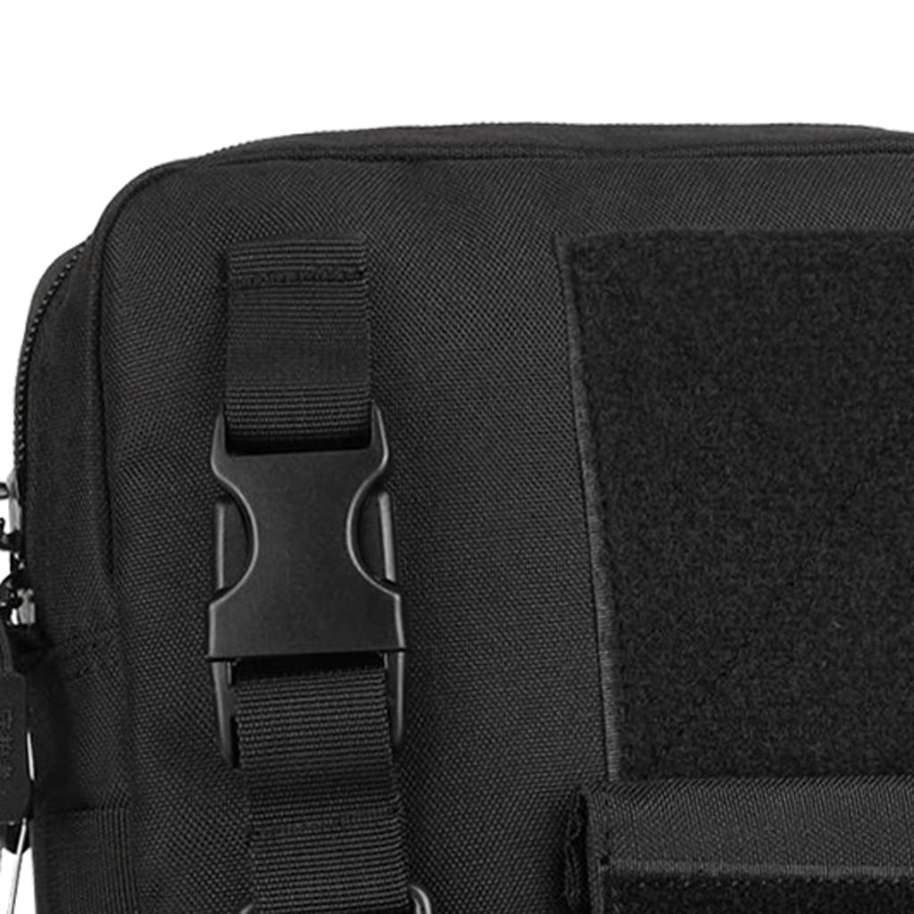 Messenger Shoulder Bag Crossbody Sling Travel Casual Backpack Black