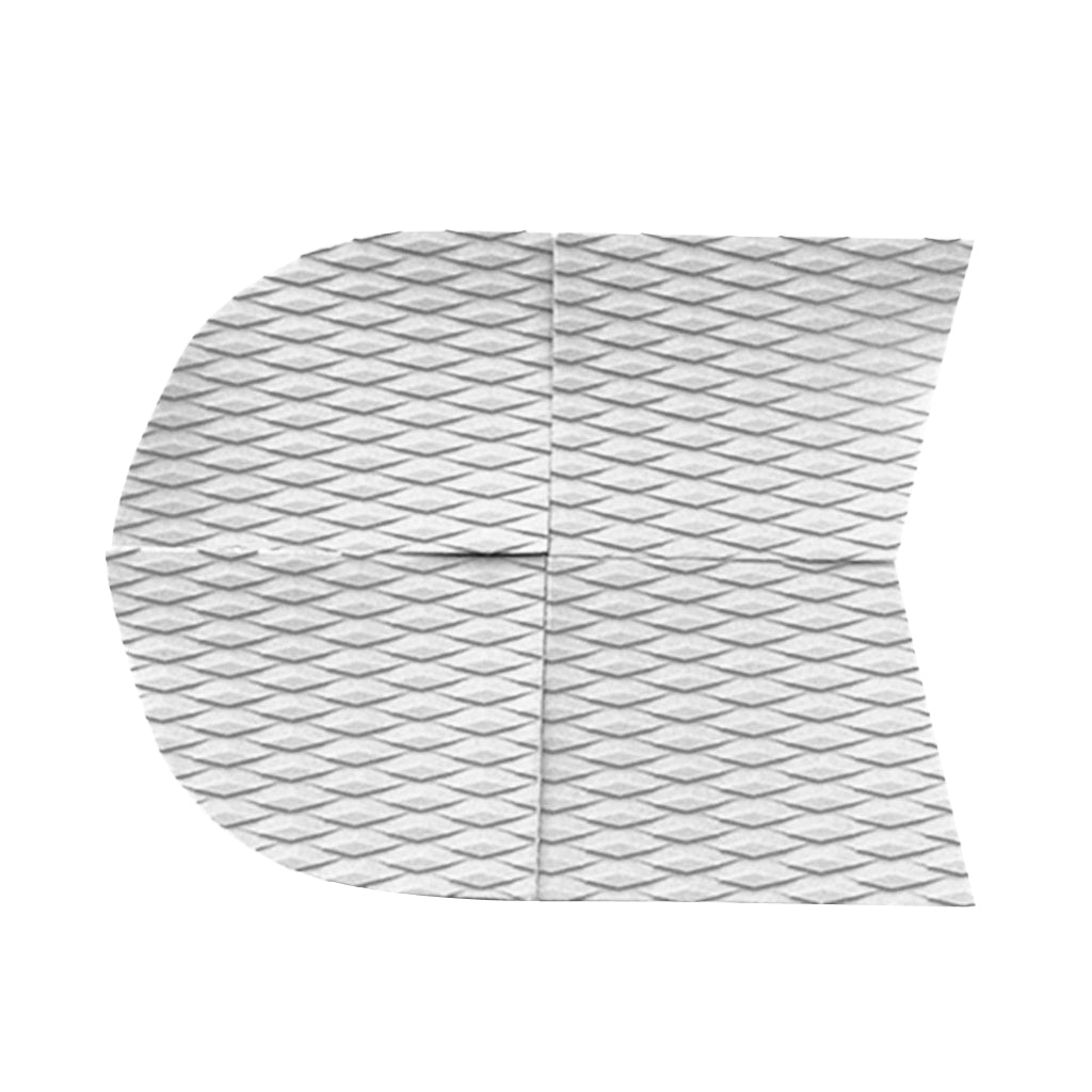 4 Pieces Dog Traction Pad Deck Grip Mat Tail Pad for Surfboard Grey