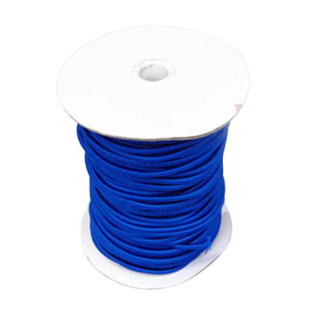 3x4mm Strong Elastic Bungee Rope Shock Cord Tie Down Boats Trailers 5m Blue