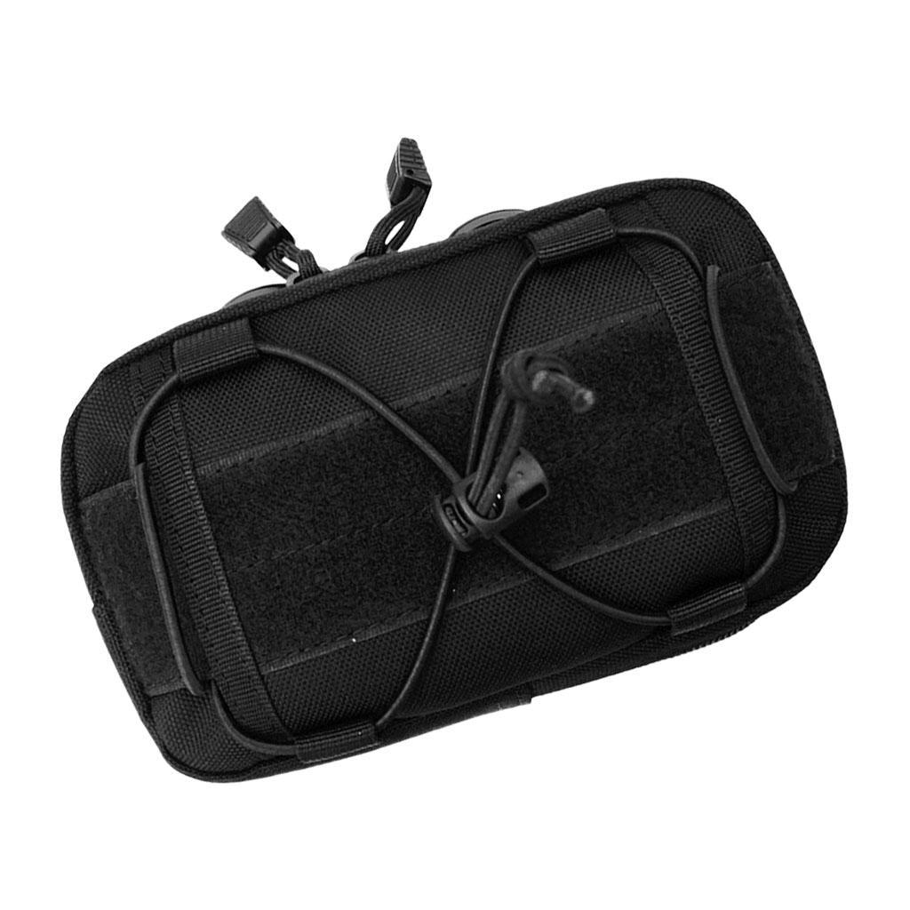 MOLLE Compact Small Multi-purpose Utility Gadget Gear Pouch Bag Black