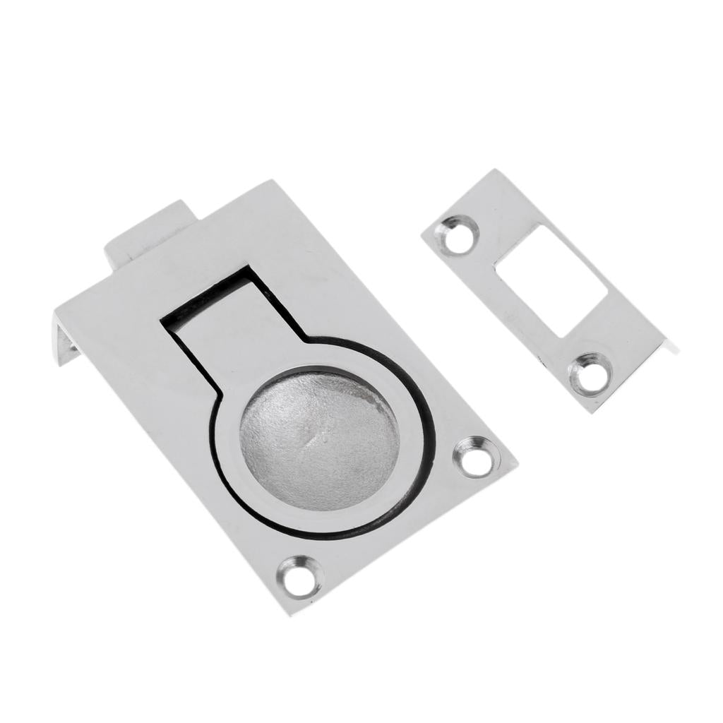 2pcs Boat Door Hatch Lift/Pull Ring Slam Latch Marine 316 Stainless Steel