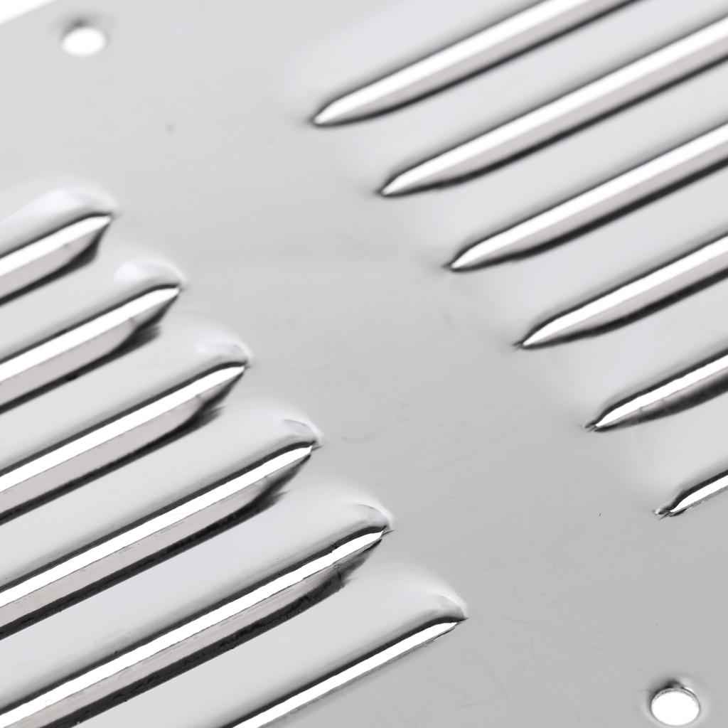 Marine Stainless Steel Boat Louvered Vent Cover Louver Ventilation Ventilator Yacht Air Vent Grille Cover Accessories 230x115mm
