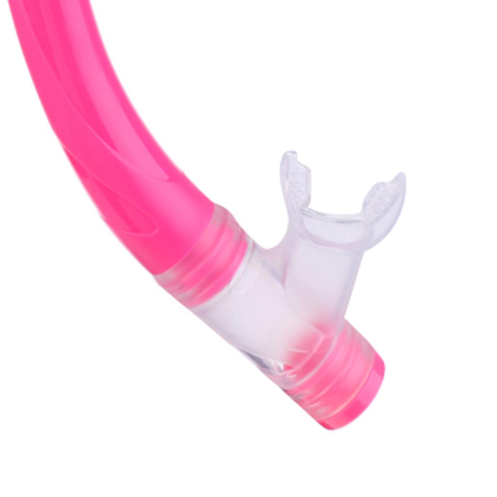 Kids Children's Scuba Diving Training Mask & Snorkel Set Clear and Pink