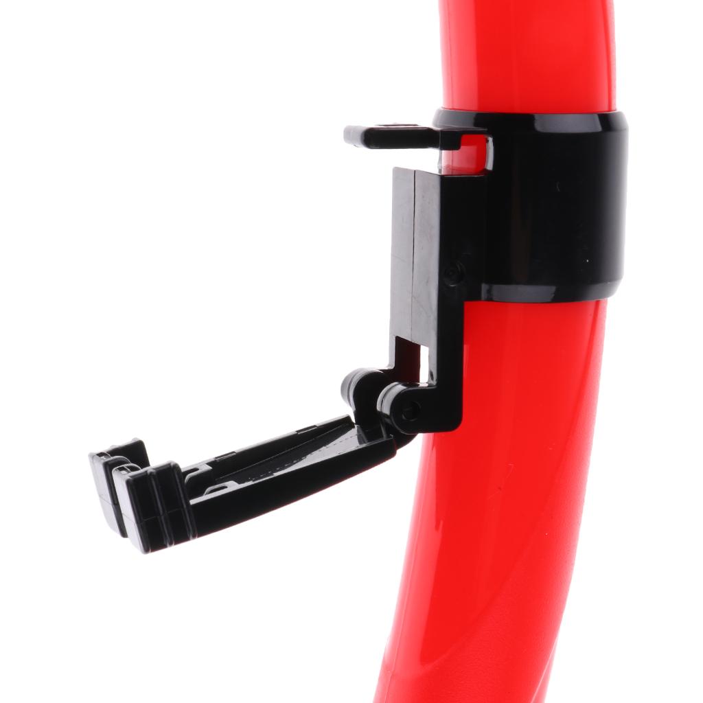 Kids Children's Scuba Diving Training Mask & Snorkel Set Black and Red