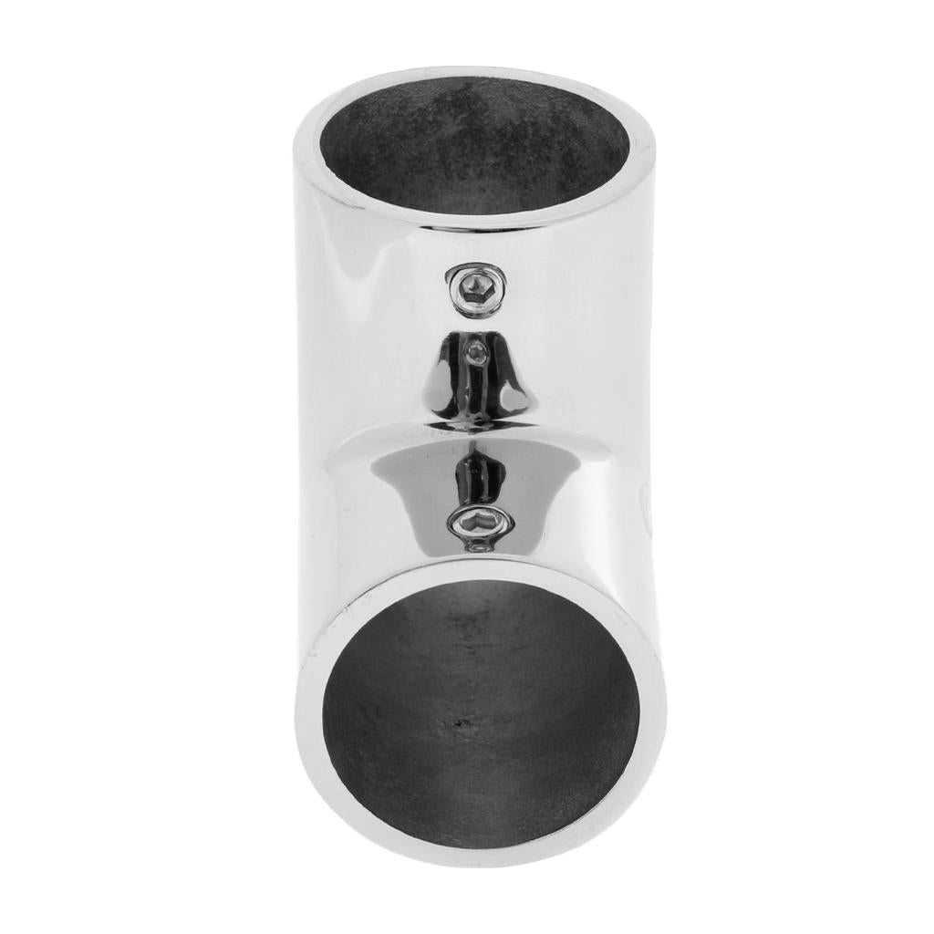 2Pcs 316 Stainless Steel Boat Hand Rail Fitting 90 Degree for 25mm 1 Tube"