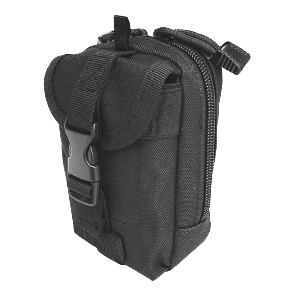 Utility MOLLE Gadget Pouch Bag/ Dive Weight Belt Pocket YF07 black