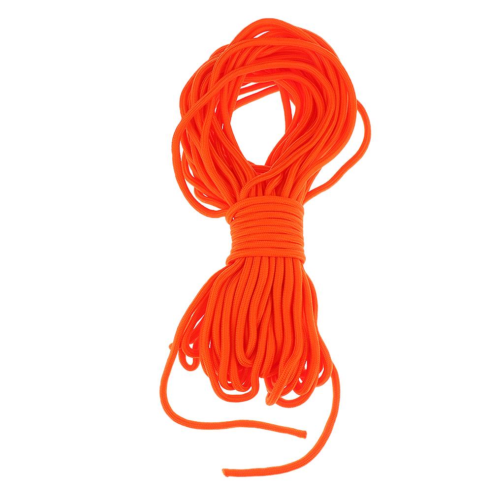 30m Water Rescue Floating Lifeguard Life Saving Rope Float Line Orange 8mm