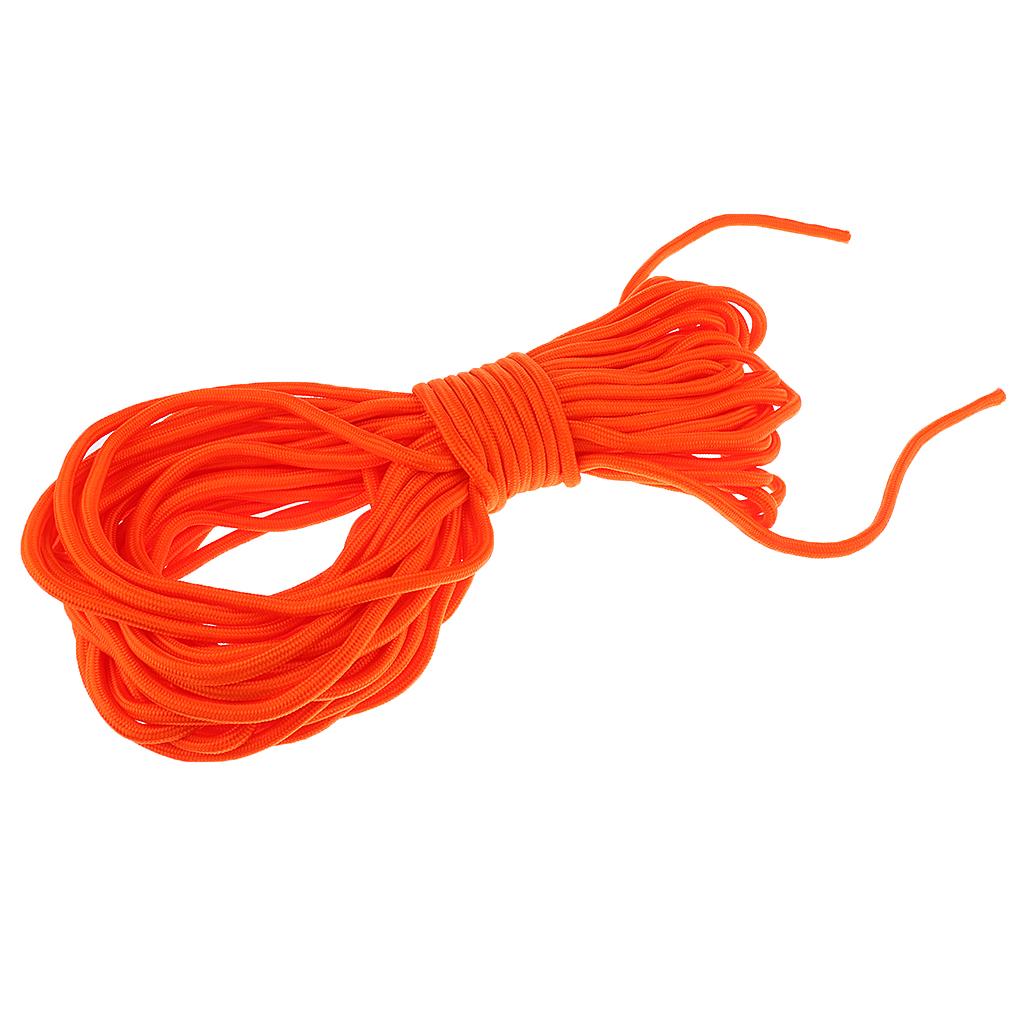 30m Water Rescue Floating Lifeguard Life Saving Rope Float Line Orange 8mm